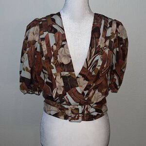 Milk & Honey cropped blouse